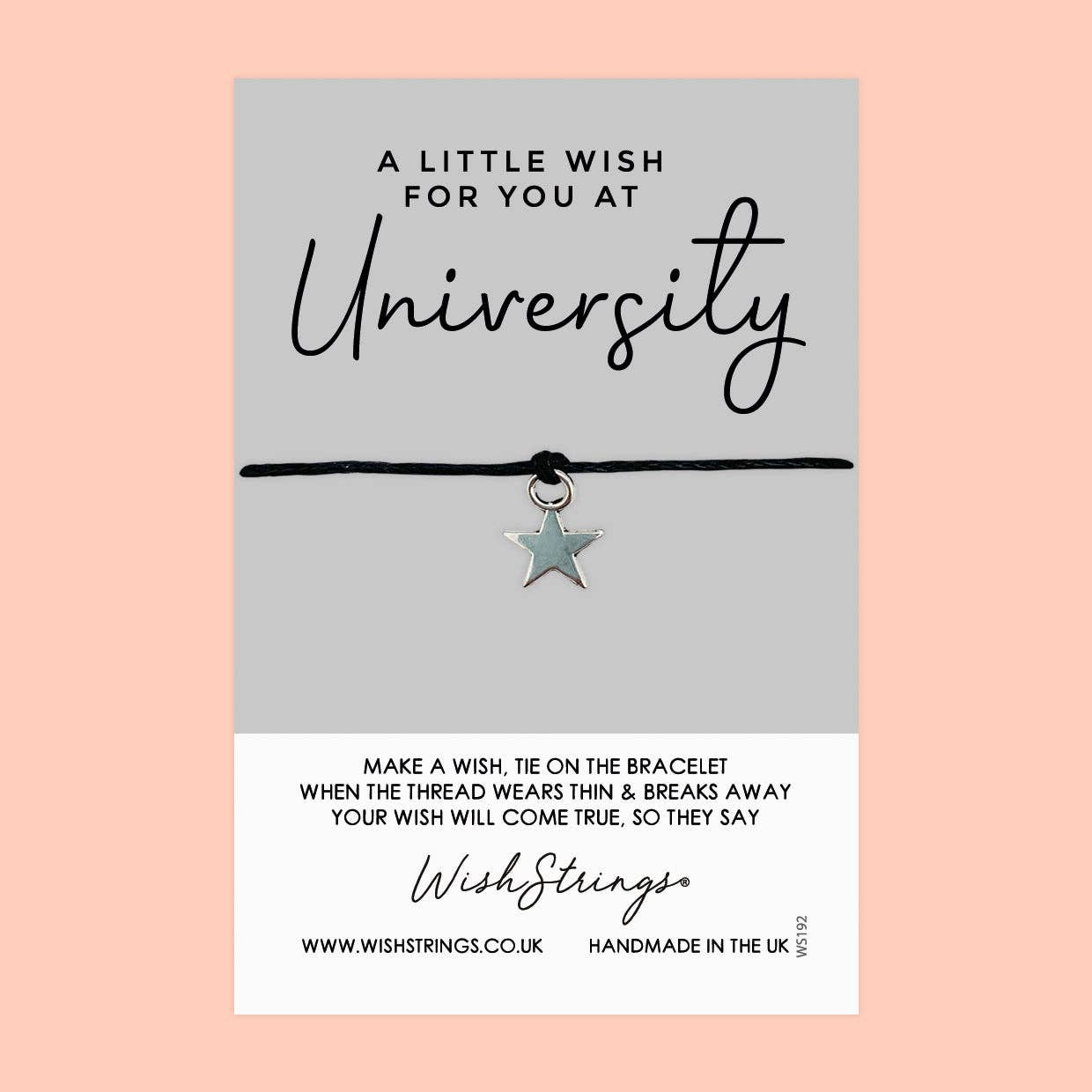 University - WishStrings Wish Bracelet