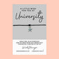 University - WishStrings Wish Bracelet