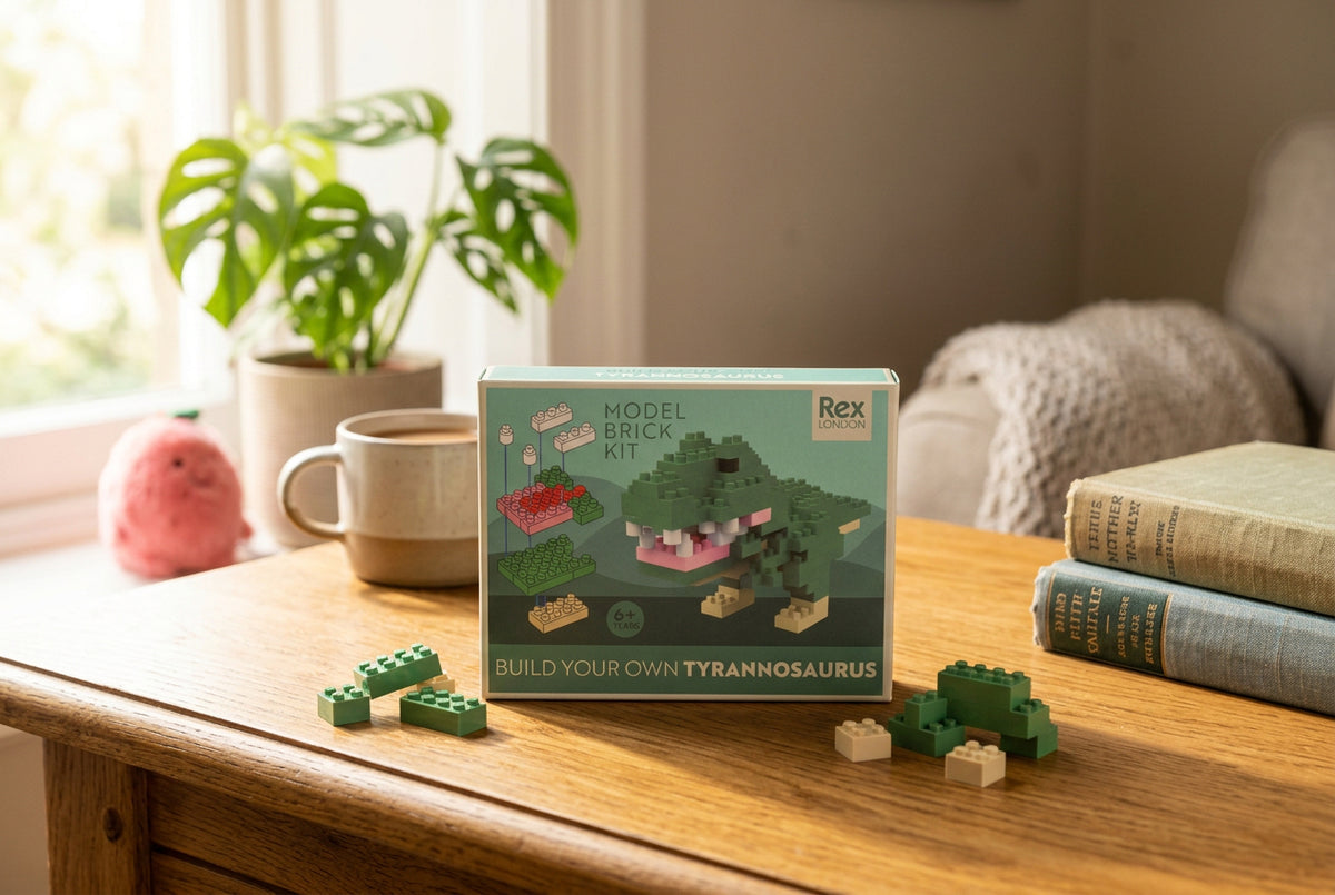 Tyrannosaurus Model Brick Kit – 119 Pieces