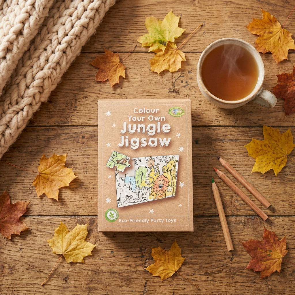 Colour Your Own Jungle Jigsaw