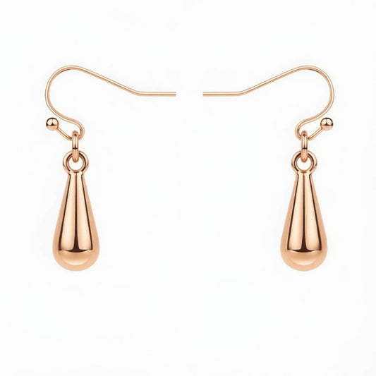 Teardrop Earrings – Gold