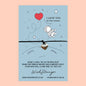To the Moon- WishStrings Wish Bracelet