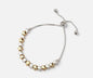 Adjustable Star Bracelet - Silver & Gold