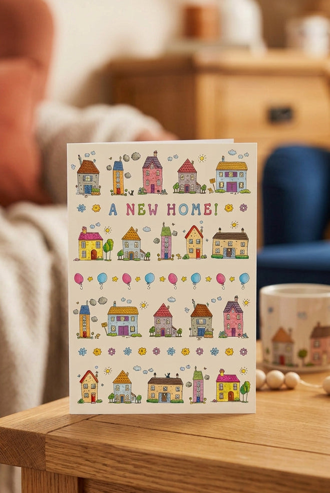 A New Home! Greeting Card