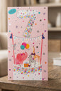 You're 7 Hooray! Animal Birthday Greeting Card