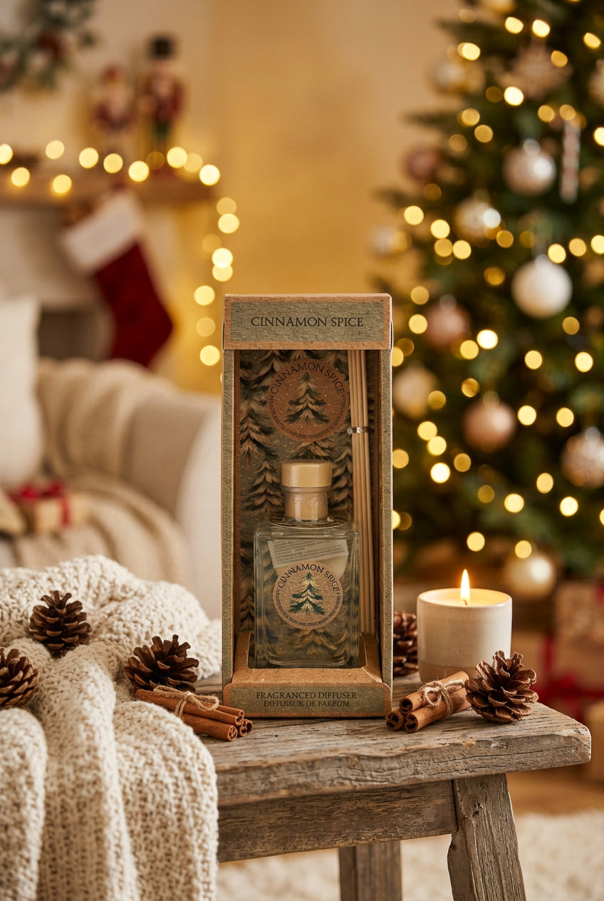 Cinnamon Spice Christmas Reed Diffuser