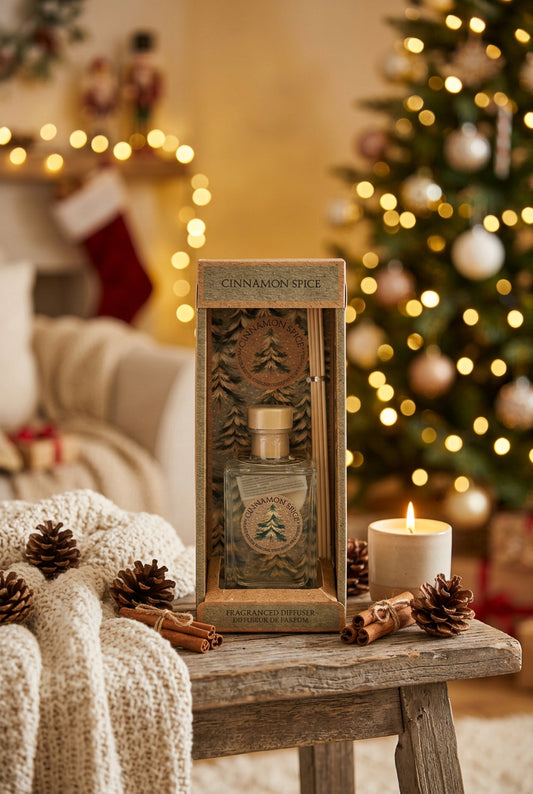 Cinnamon Spice Christmas Reed Diffuser