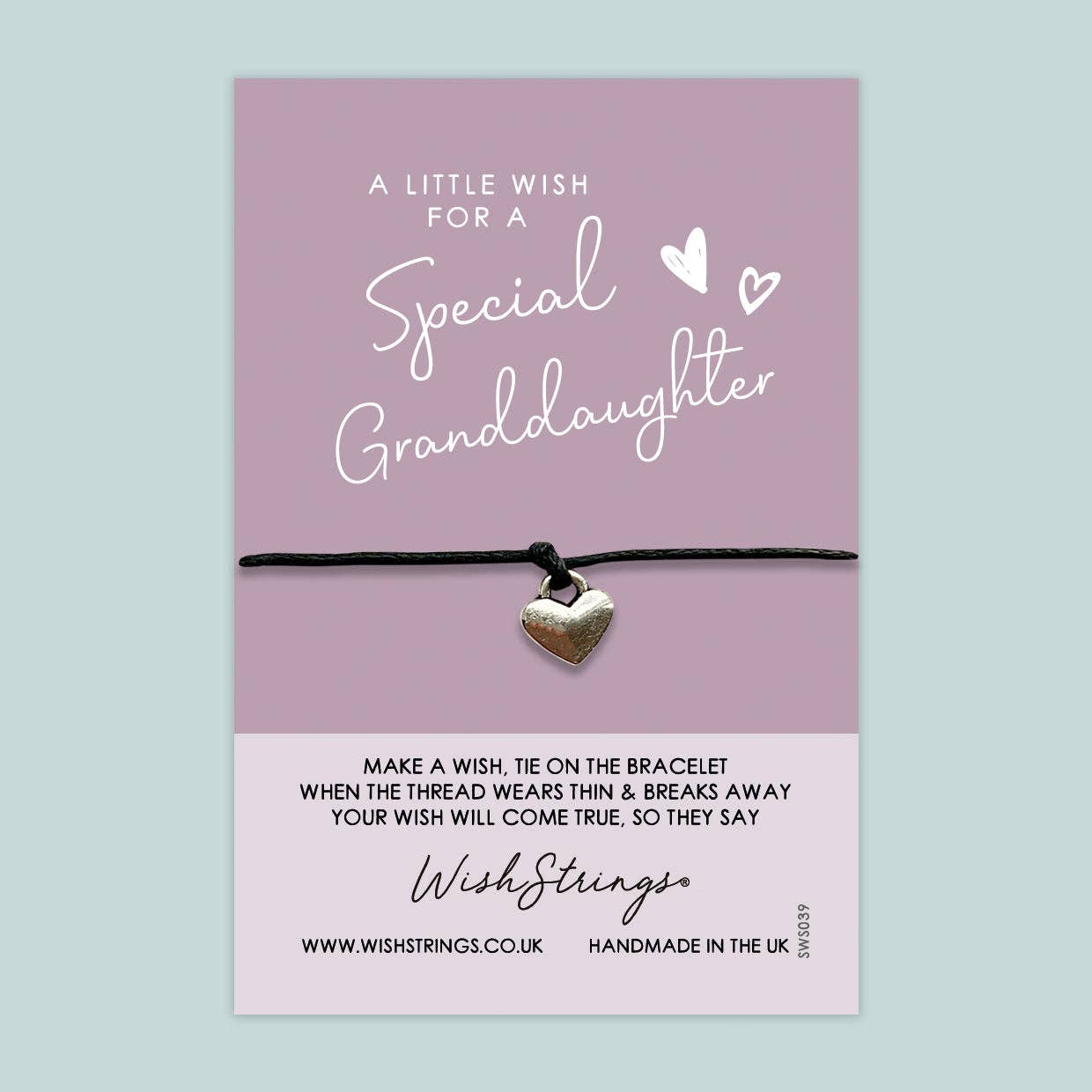 GRANDDAUGHTER - WishStrings Wish Bracelet
