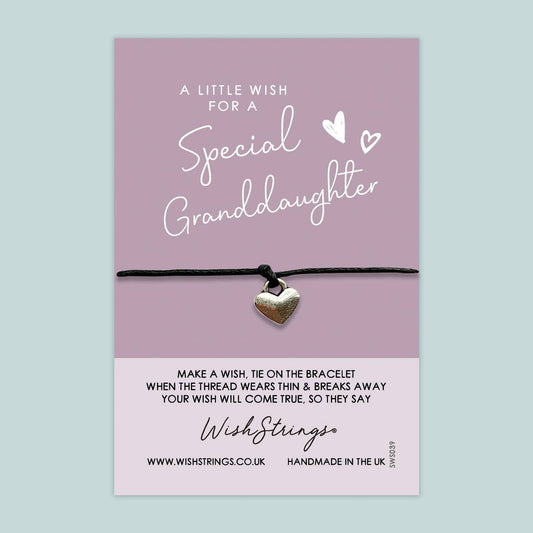 GRANDDAUGHTER - WishStrings Wish Bracelet