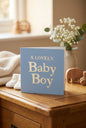 A Lovely Baby Boy Greeting Card