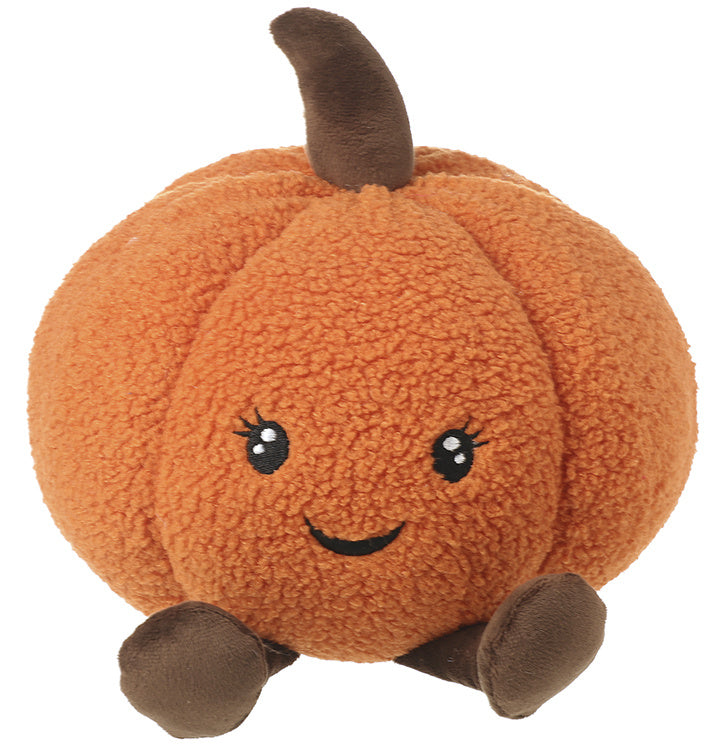 Plush Pumpkin Person Deco, 33cm