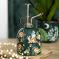 Green Forest Animal Print Ceramic Plant Mister