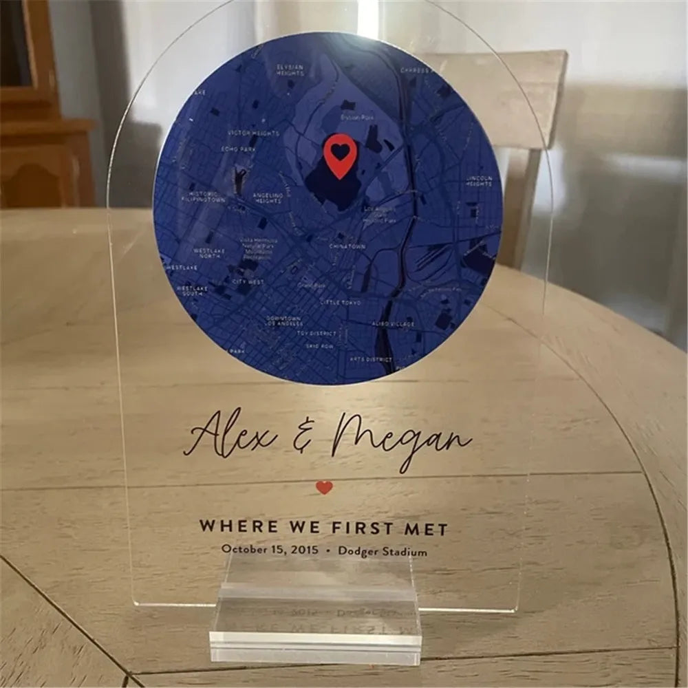 All Around The World With You Plaque