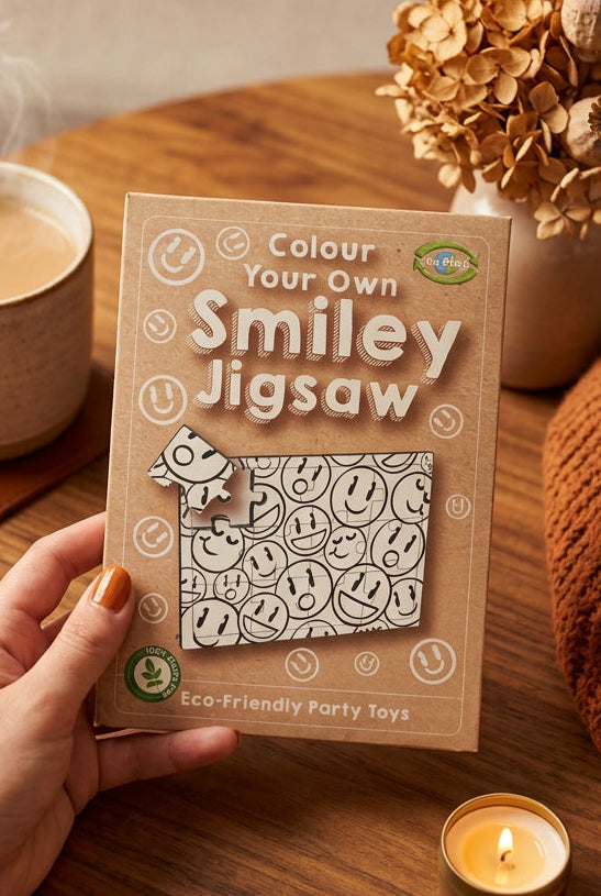 Colour Your Own Smiley Jigsaw