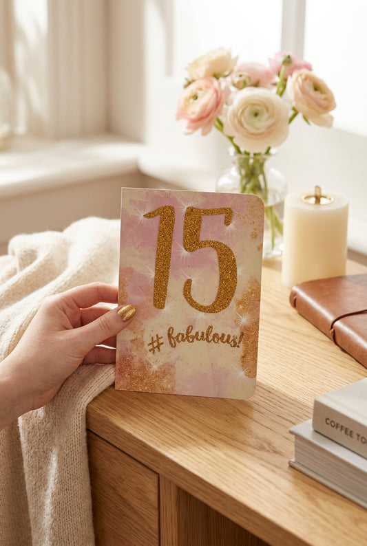 15th Birthday Card – #Fabulous!