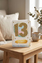 13 Today! Gold Glitter 13th Birthday Card