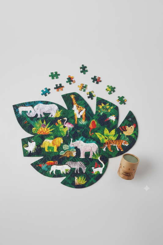 130 pieces Animal Kingdom Jigsaw Puzzle, 42cm