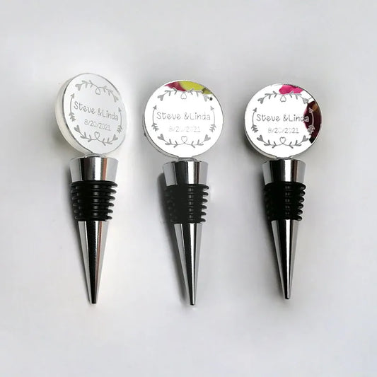 Personalized Laser Engraved Wine Stopper
