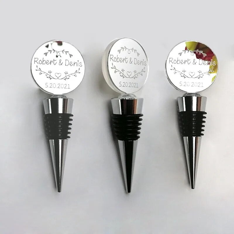 Personalized Laser Engraved Wine Stopper