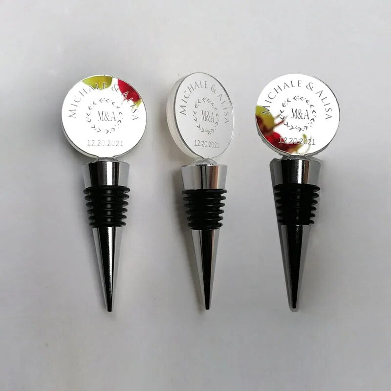 Personalized Laser Engraved Wine Stopper