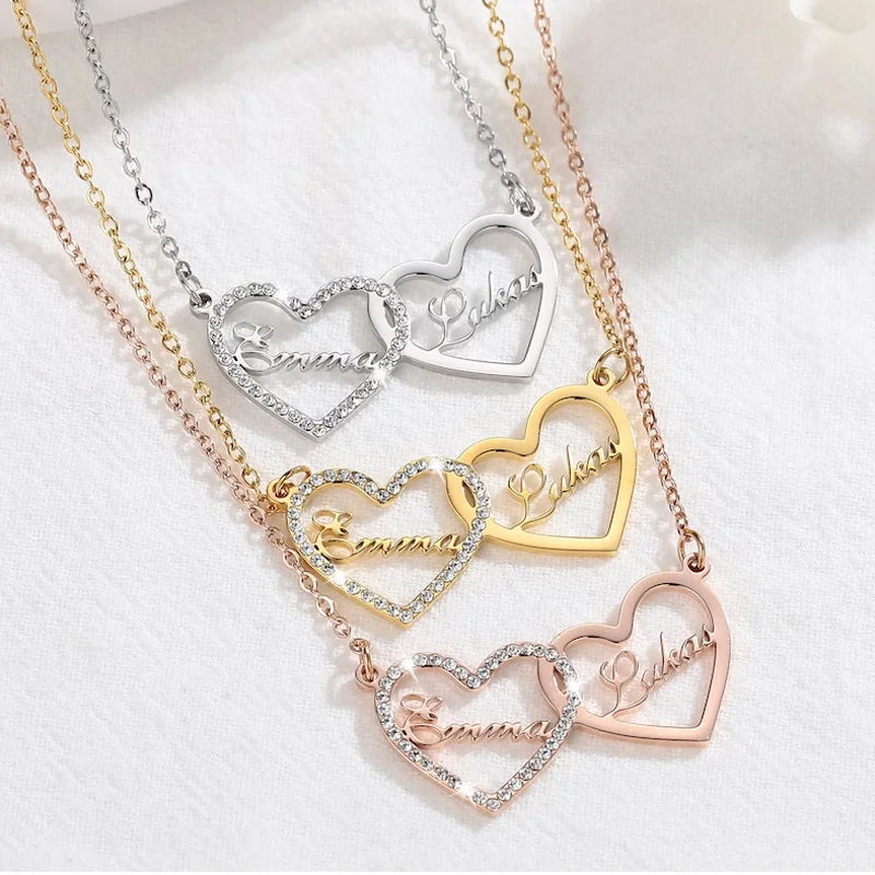 Double Cup Love Necklace