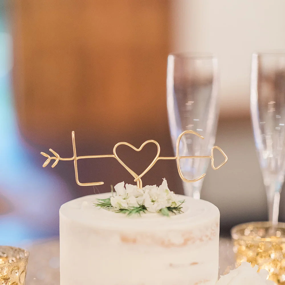 I heart You Cake Topper