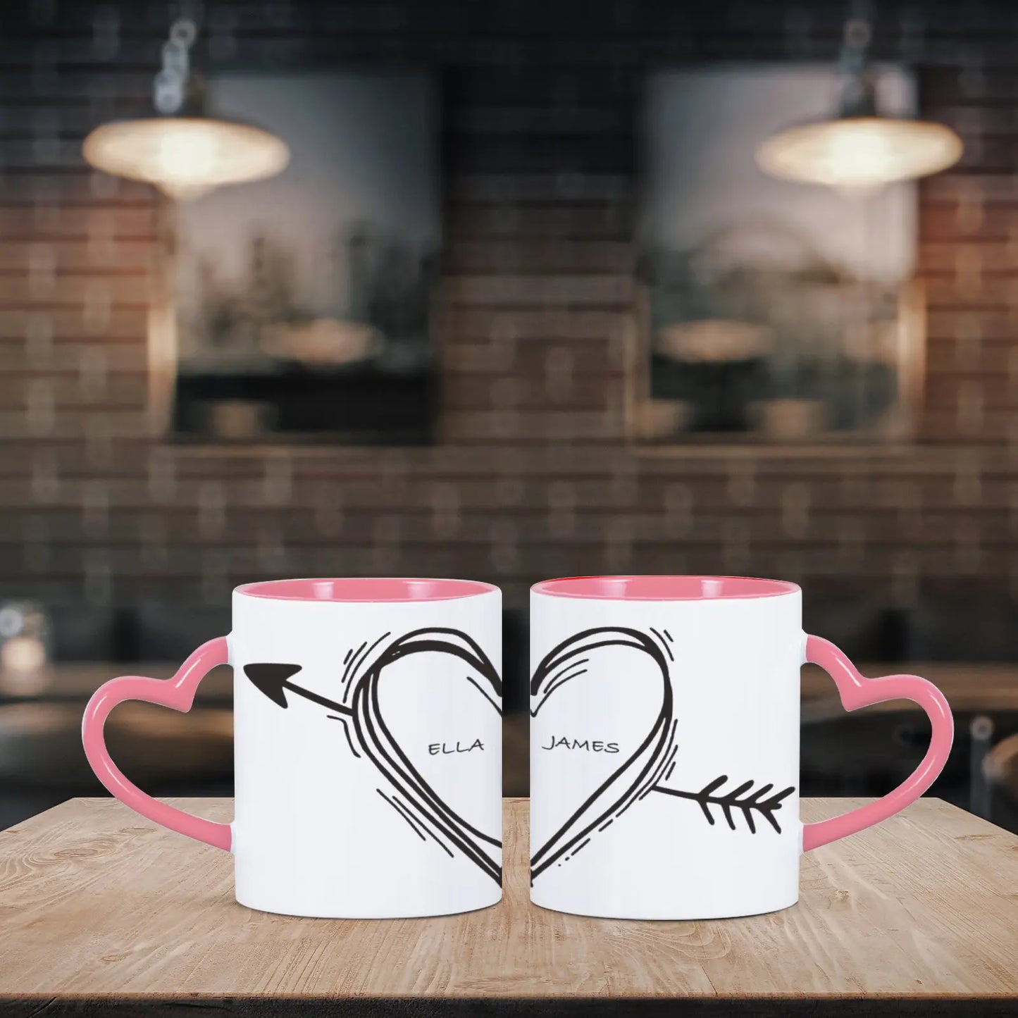 Cupids Arrow Mug Set