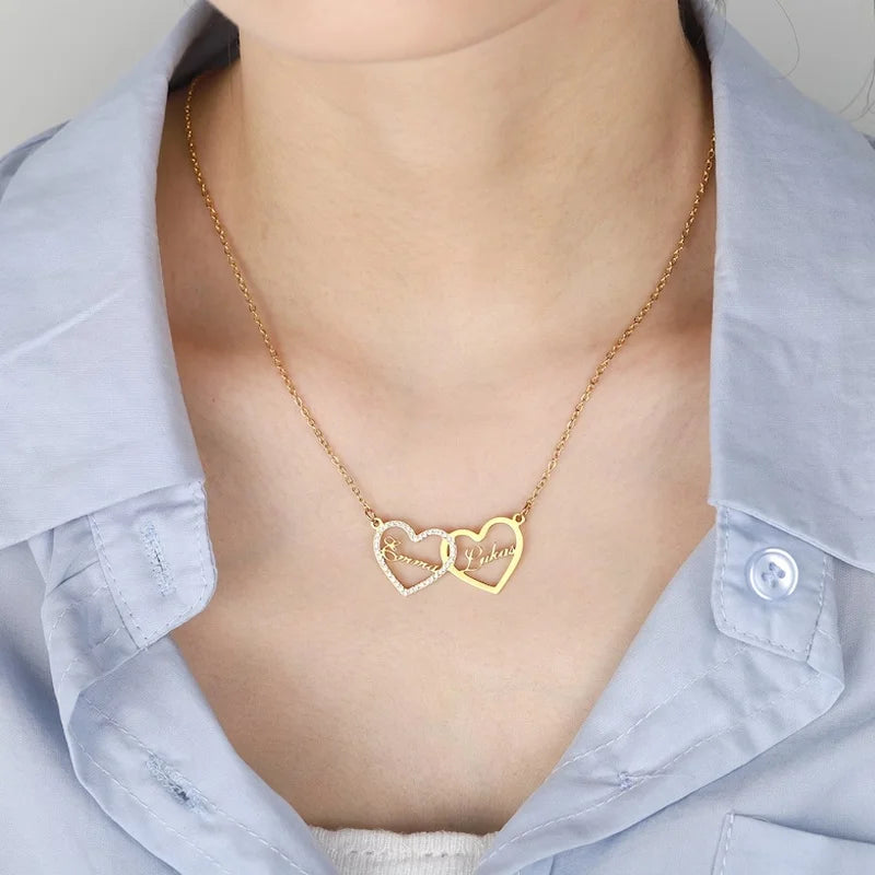 Double Cup Love Necklace