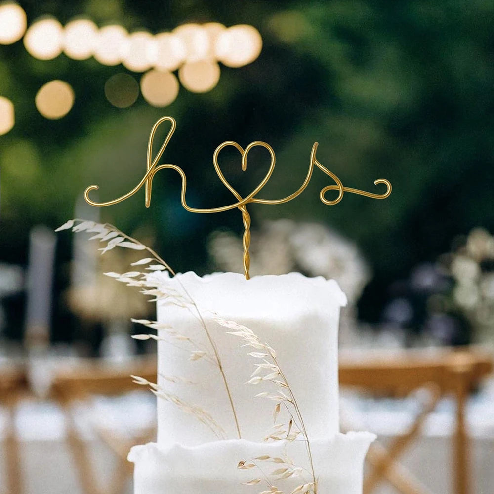 I heart You Cake Topper