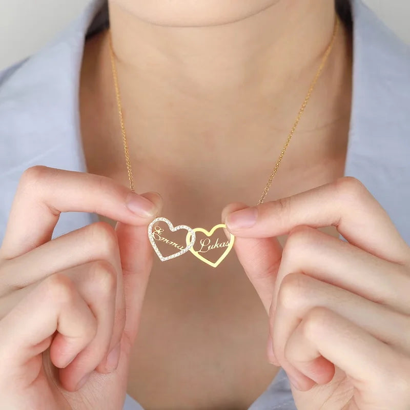 Double Cup Love Necklace