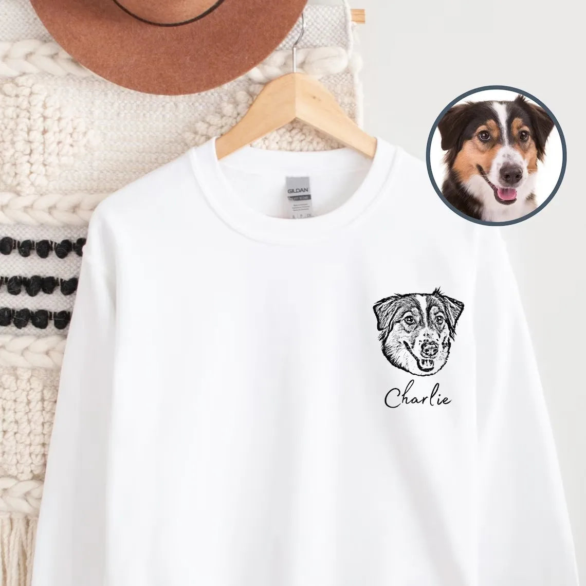 Paws On Sweatshirt