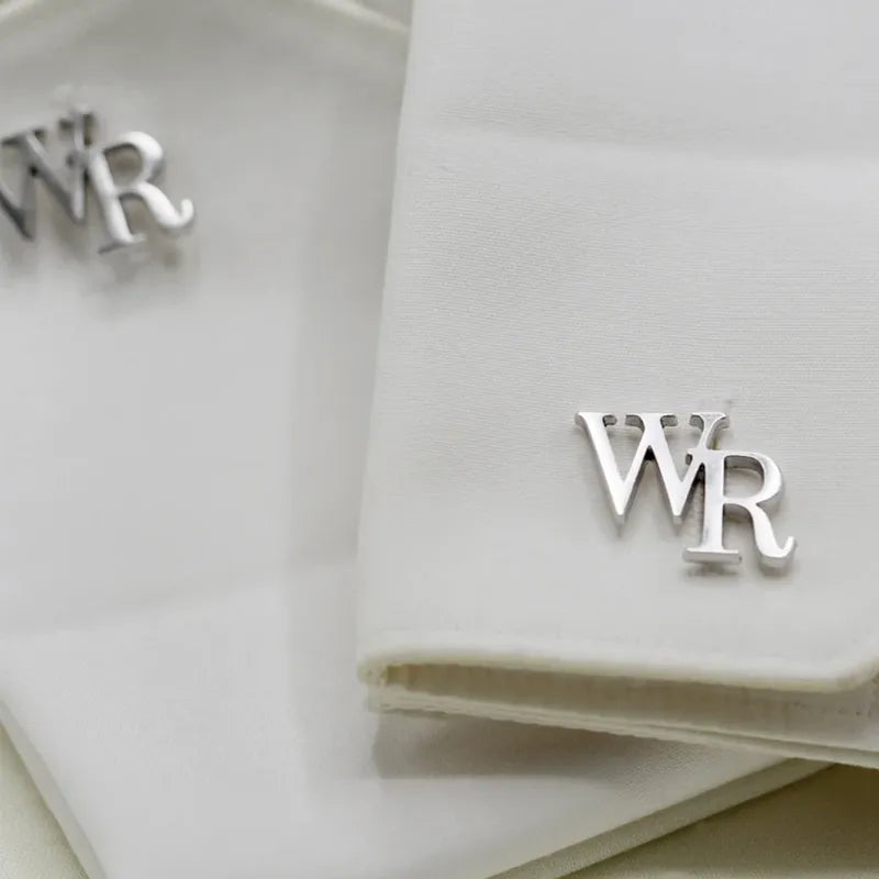 Custom Two Letters Cufflinks