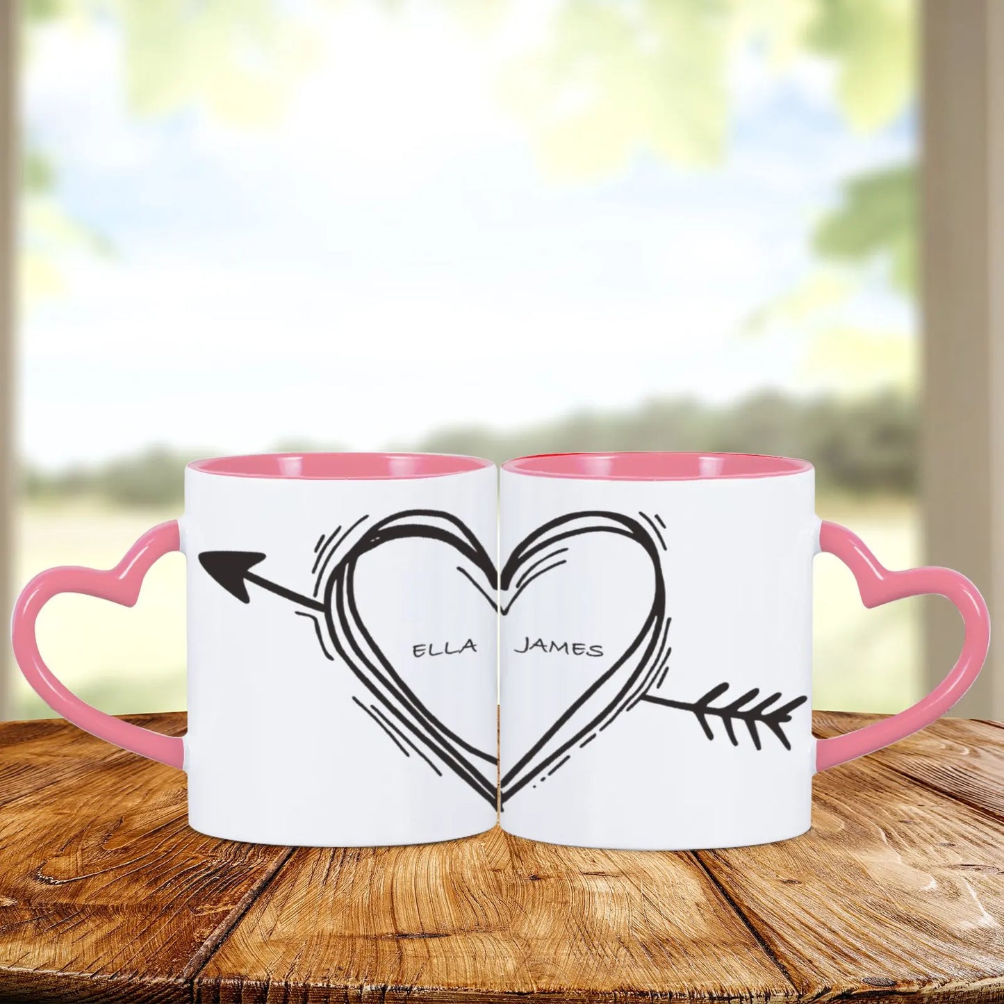 Cupids Arrow Mug Set