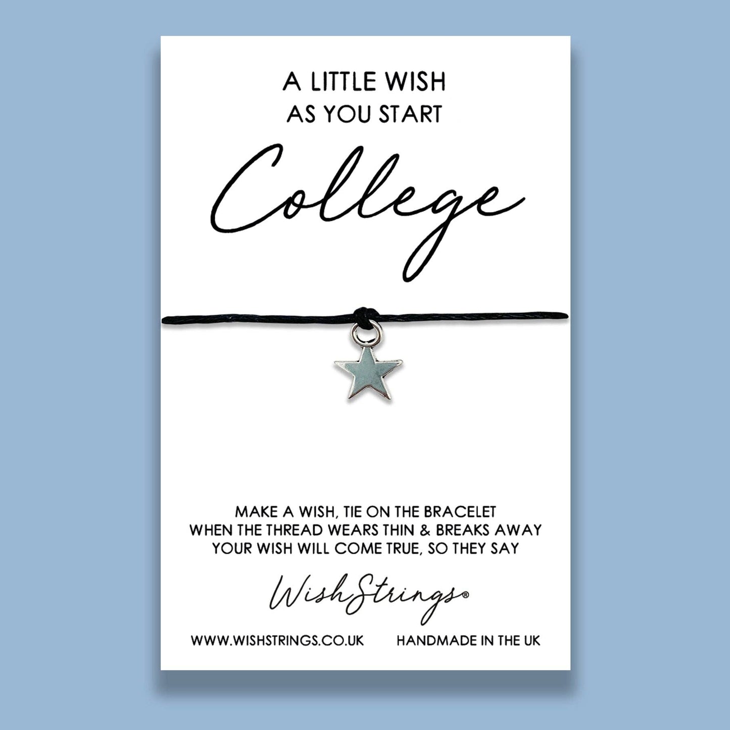 COLLEGE  - WishStrings Wish Bracelet