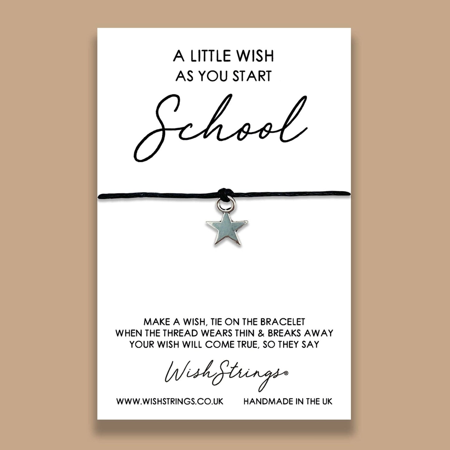 SCHOOL - WishStrings Wish Bracelet