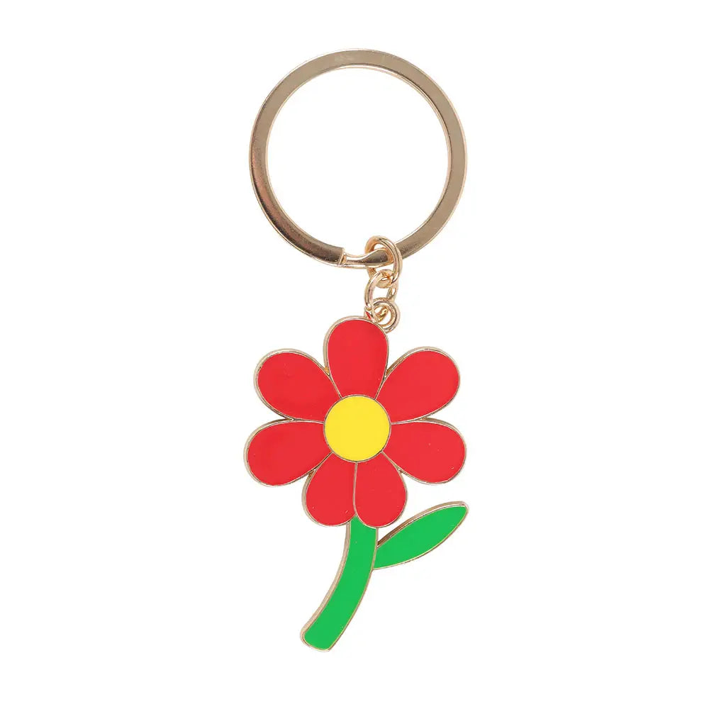 Be Kind To Your Mind Flower Keyring