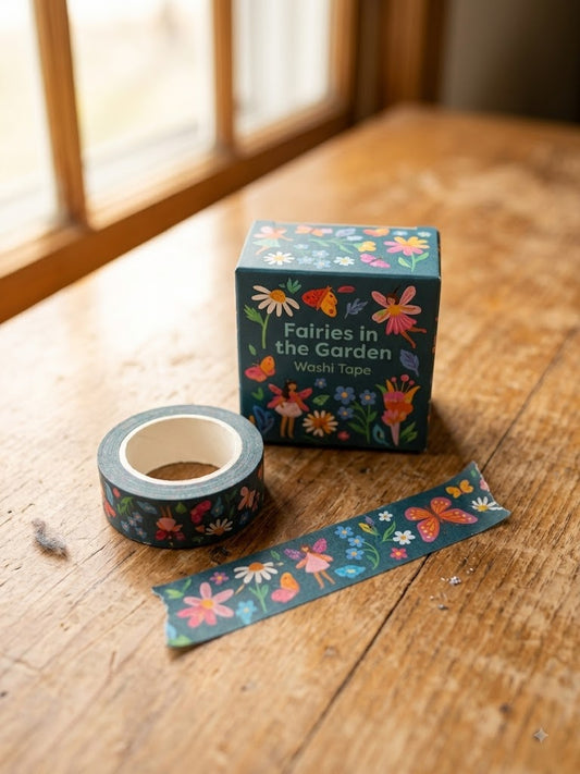 Fairies in the Garden Washi Tape, 7m