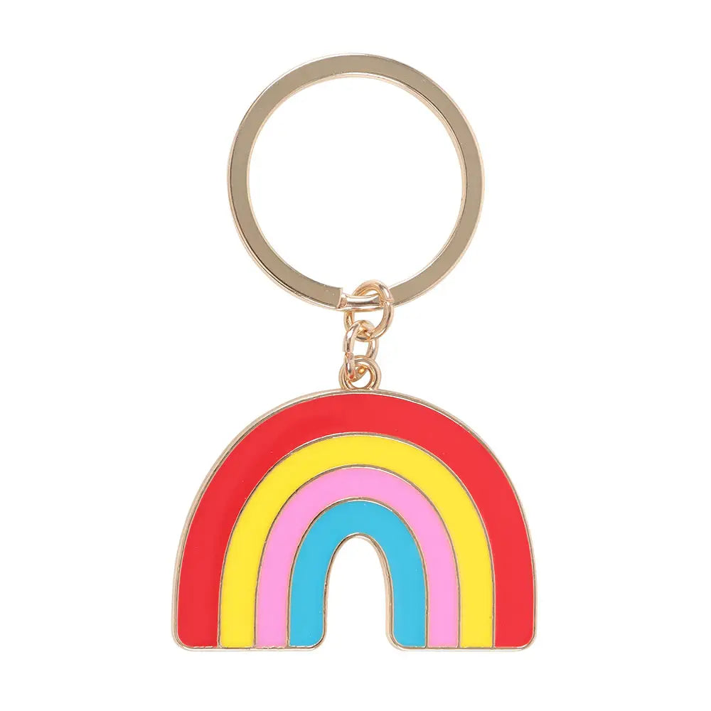Be Kind To Your Mind Rainbow Keyring