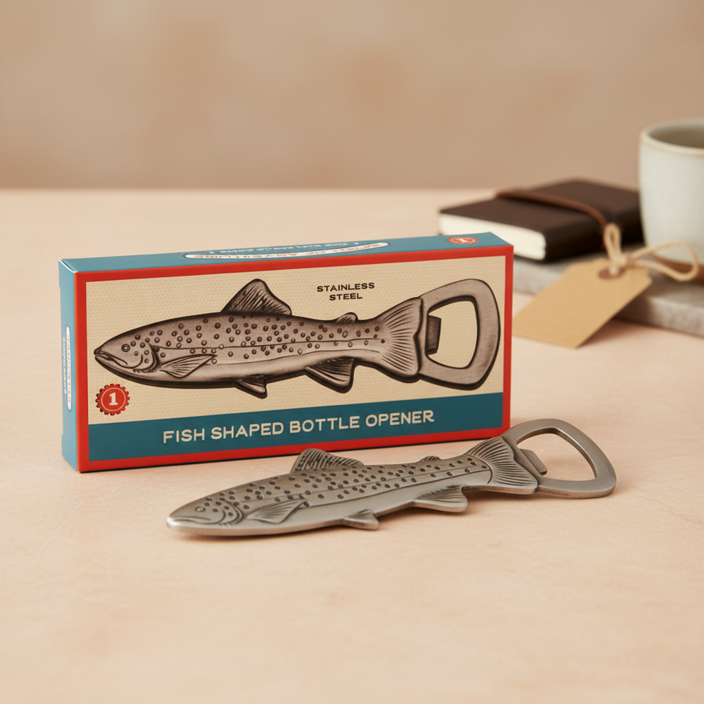 Spirit of Adventure Fish Bottle Opener, 12.9cm