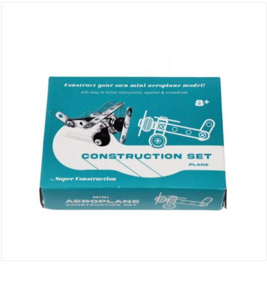 Mini Construction Kit — Aeroplane, 8.5cm