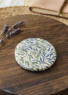 W Morris Compact Mirror, 6cm