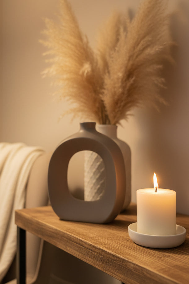 Cut-Out Arch Vase, 16cm