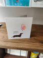 Party Animal Greeting Card, 15cm
