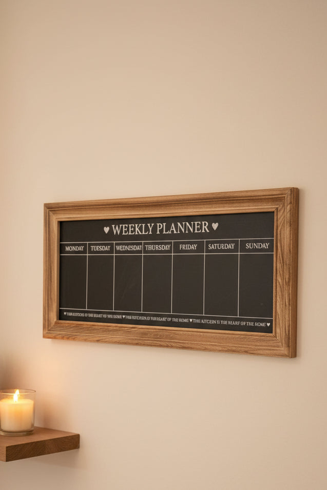 Chalkboard Weekly Planner