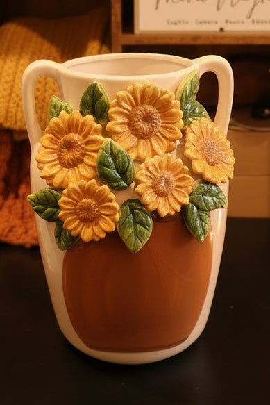 Sunflower vase