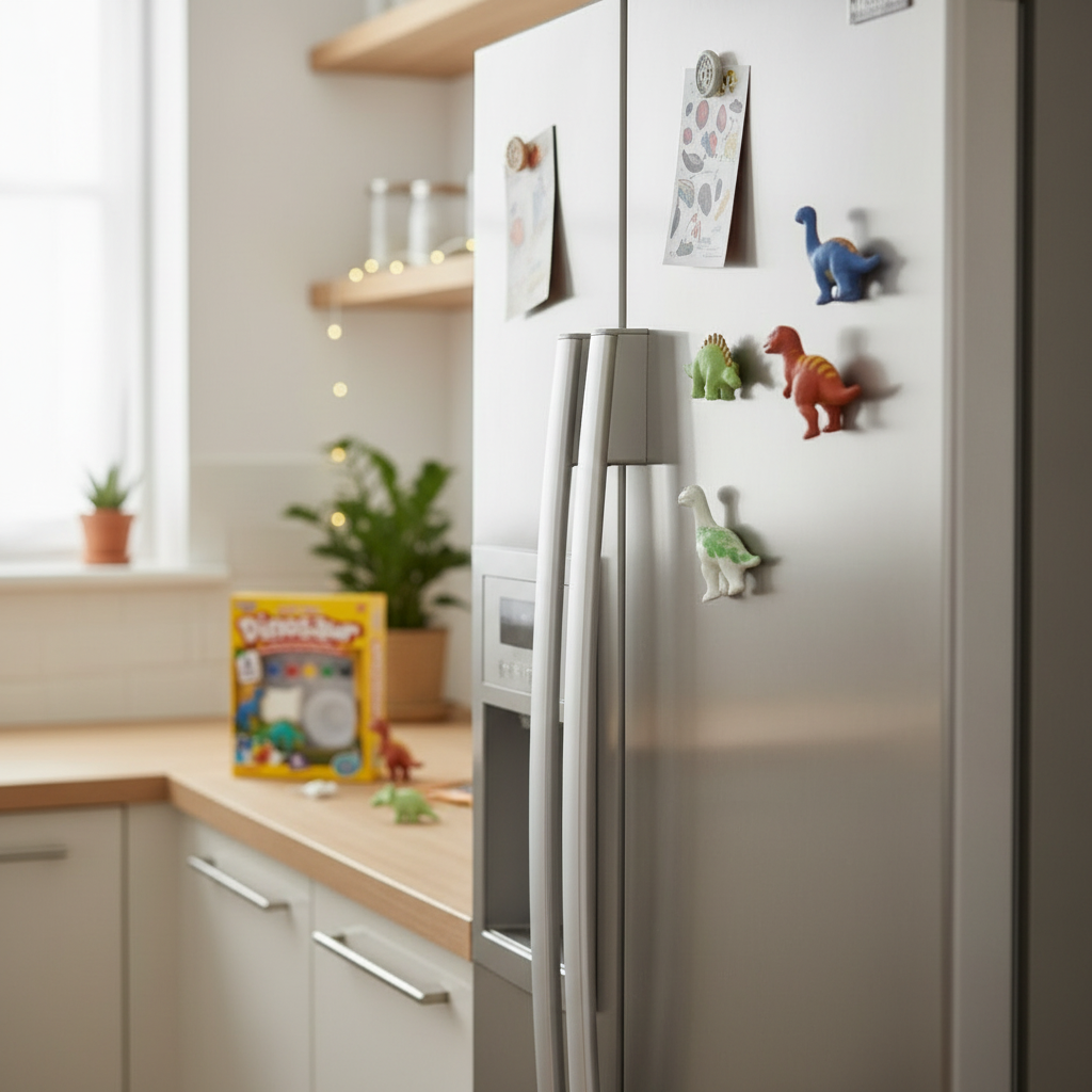 Mould & Paint Dinosaur Fridge Magnets
