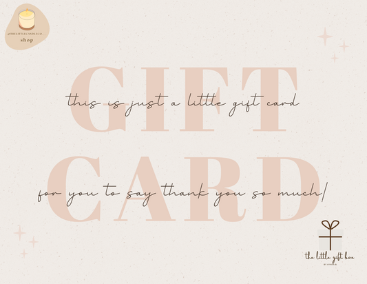 The Little Gift Box Gift Card
