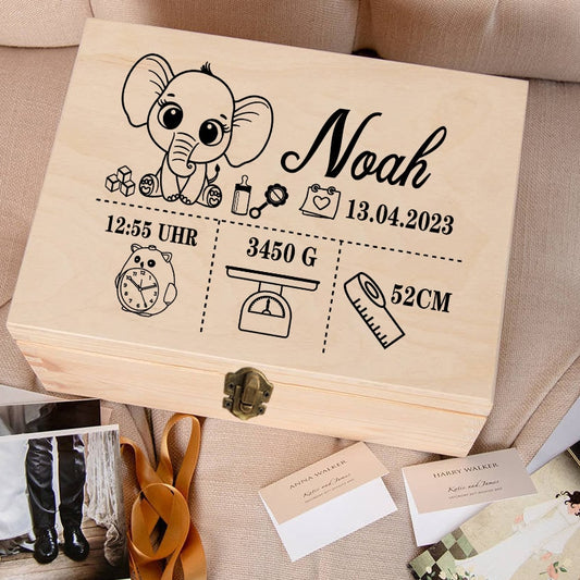 Baby Wooden Memory Box