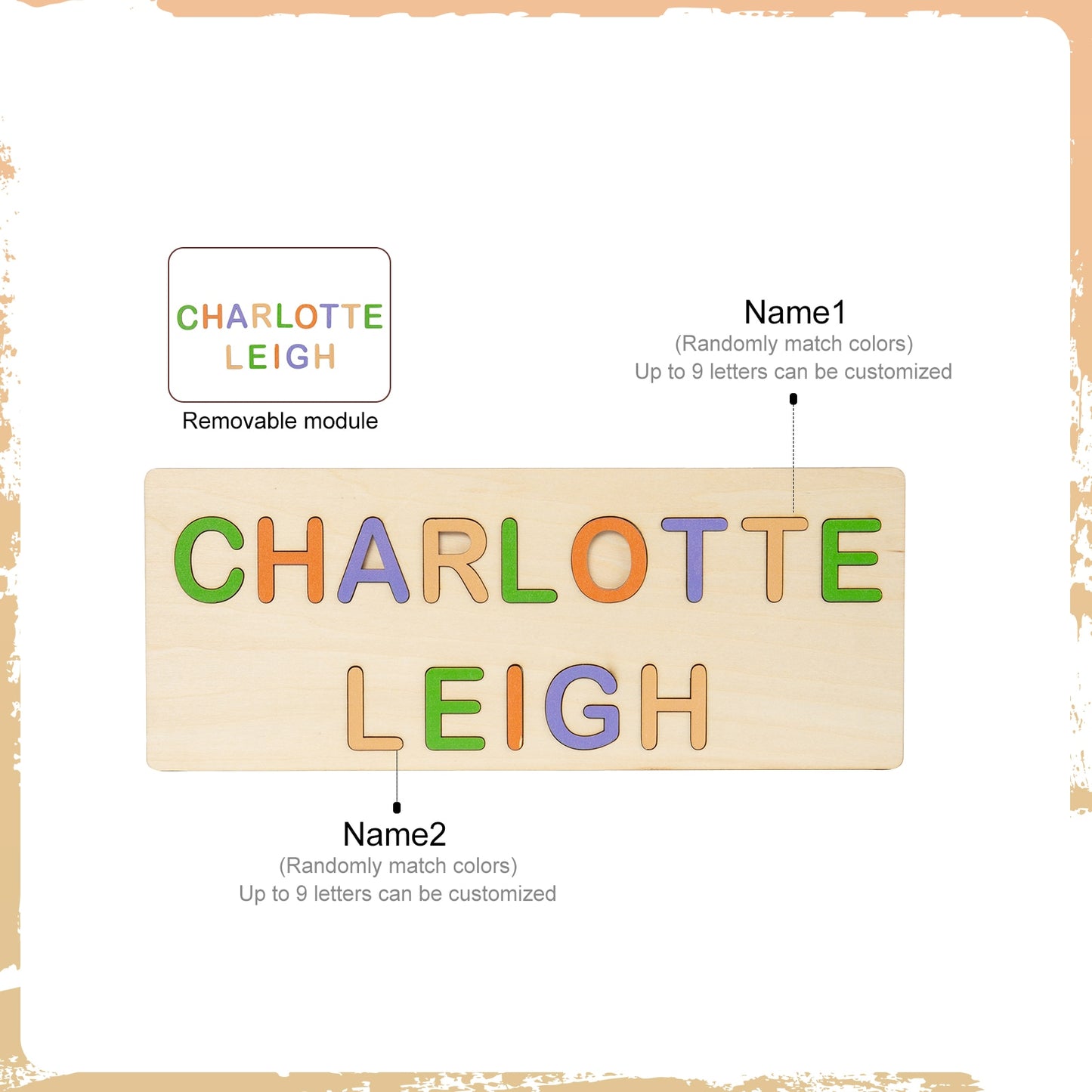 Wooden Name Puzzle